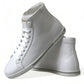 Dolce & Gabbana White Saint Tropez High Top Men Sneakers Shoes