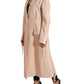 Dolce & Gabbana Beige Cotton Single Breasted Long Coat Jacket