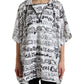 Dolce & Gabbana White Logo Print Hooded Blouson T-shirt Top