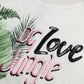 Dolce & Gabbana Beige Jungle Printed Cotton Pullover Sweater