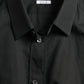 Dolce & Gabbana Black Cotton Silk Formal GOLD Dress Shirt