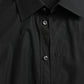Dolce & Gabbana Black Cotton Men Formal GOLD Dress Shirt