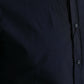 Dolce & Gabbana Navy Blue Slim Fit Formal GOLD Dress Shirt