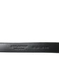 Dolce & Gabbana Black Leather Silver Metal Buckle Belt