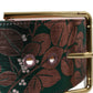 Dolce & Gabbana Multicolor Floral Jacquard Lurex Gold Buckle Belt