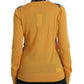 Dolce & Gabbana Multicolor Patchwork Cashmere Henley Sweater