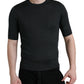 Dolce & Gabbana Dark Gray Crew Neck Short Sleeves T-shirt
