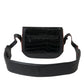 Balenciaga Black Exotic Leather Shoulder Crossbody Camera Bag