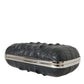 Balenciaga Black Exotic Skin Leather Shoulder Crossbody Box Clutch Bag