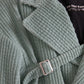 Dolce & Gabbana Blue Double Breasted Corduroy Cotton Jacket