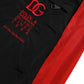 Dolce & Gabbana Black Red Leopard Print Nylon Jogger Pants