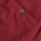 Dolce & Gabbana Red Wool Men Slim Fit Dress Pants