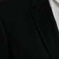 Dolce & Gabbana Black Wool MARTINI Single Breasted Blazer