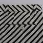 Dolce & Gabbana White Black Striped Hemp Casual Shorts
