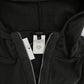 Exte Gray Top Hooded Cotton Zipper Sweater