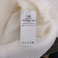 MARGHI LO' White 100% Lana Wool Top Blouse T-shirt