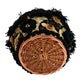 Dolce & Gabbana Beige Straw Snakeskin Pom Pom Crystal AGNESE Bag