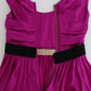 Dolce & Gabbana Pink Silk Stretch Shift Long Dress