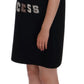 Dolce & Gabbana Black I AM A PRINCESS Crystal Shift Dress