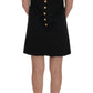 Dolce & Gabbana Gray Crystal "Dreaming of My Prince" Dress