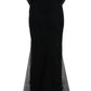 Dolce & Gabbana Black Floral Sheath Dress