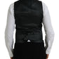 Dolce & Gabbana Gray Wool Formal Dress Waistcoat Vest