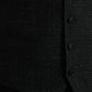 Dolce & Gabbana Black Brown Silk Waistcoat Dress Formal Vest