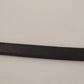 Dolce & Gabbana Black Classic Leather Silver Tone Metal Buckle Belt