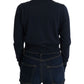 MARGHI LO' Blue Wool Blouse Sweater