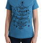 Dolce & Gabbana Blue Cotton 2017 Motive T-Shirt