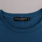 Dolce & Gabbana Blue Cotton 2017 Motive T-Shirt