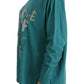 John Galliano Green Cotton Oversized Sweater