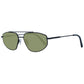 Serengeti Black Metal Sunglasses