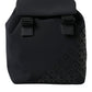 Dolce & Gabbana Black Neoprene Nylon DG Logo School Backpack Bag