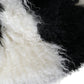 Dolce & Gabbana Black White Stripes Mohair Fur Bucket Hat
