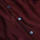 Dolce & Gabbana Maroon Crown Jacquard Silk Long Sleeve Shirt