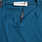 Dolce & Gabbana Blue Logo Round Neck Short Sleeves T-shirt