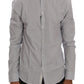 Frankie Morello White Blue Check Casual Cotton Regular Fit Shirt