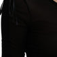 Dolce & Gabbana Black Sheer Bodycon Sheath Midi Dress