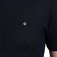 Dolce & Gabbana Polo Navy Blue Collared Silk Men T-shirt