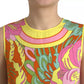 Dolce & Gabbana Multicolor Floral Silk Sleeveless Tank Top