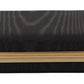 Dolce & Gabbana Black Silk Gold Frame Clutch Evening Party Purse Bag