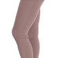 Dolce & Gabbana Pink Stretch Waist Tights Stockings