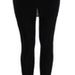Dolce & Gabbana Black Cashmere Silk Stretch Tights Stockings
