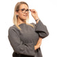 Police Brown Plastic Glasses (Frames)