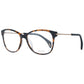 Police Brown Plastic Glasses (Frames)