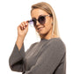 Bally Gray Plastic Sunglasses