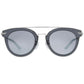 Police Silver Metal & Plastic Sunglasses