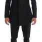 Dolce & Gabbana Gray Wool Double Breasted 3 Piece Suit
