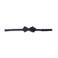 Dolce & Gabbana Navy Blue Silk Patterned Adjustable Men Papillon Bow Tie